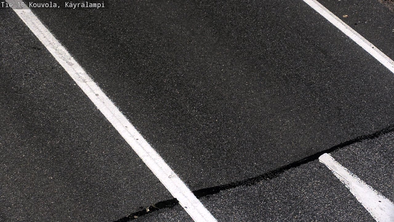 Weather Camera Image Väg 15 Kouvola, Käyrälampi, Kouvola, Kymenlaakso