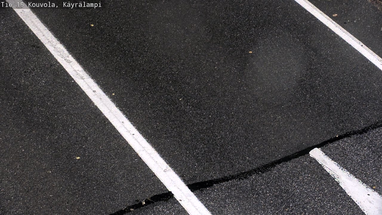 Weather Camera Image Väg 15 Kouvola, Käyrälampi, Kouvola, Kymenlaakso