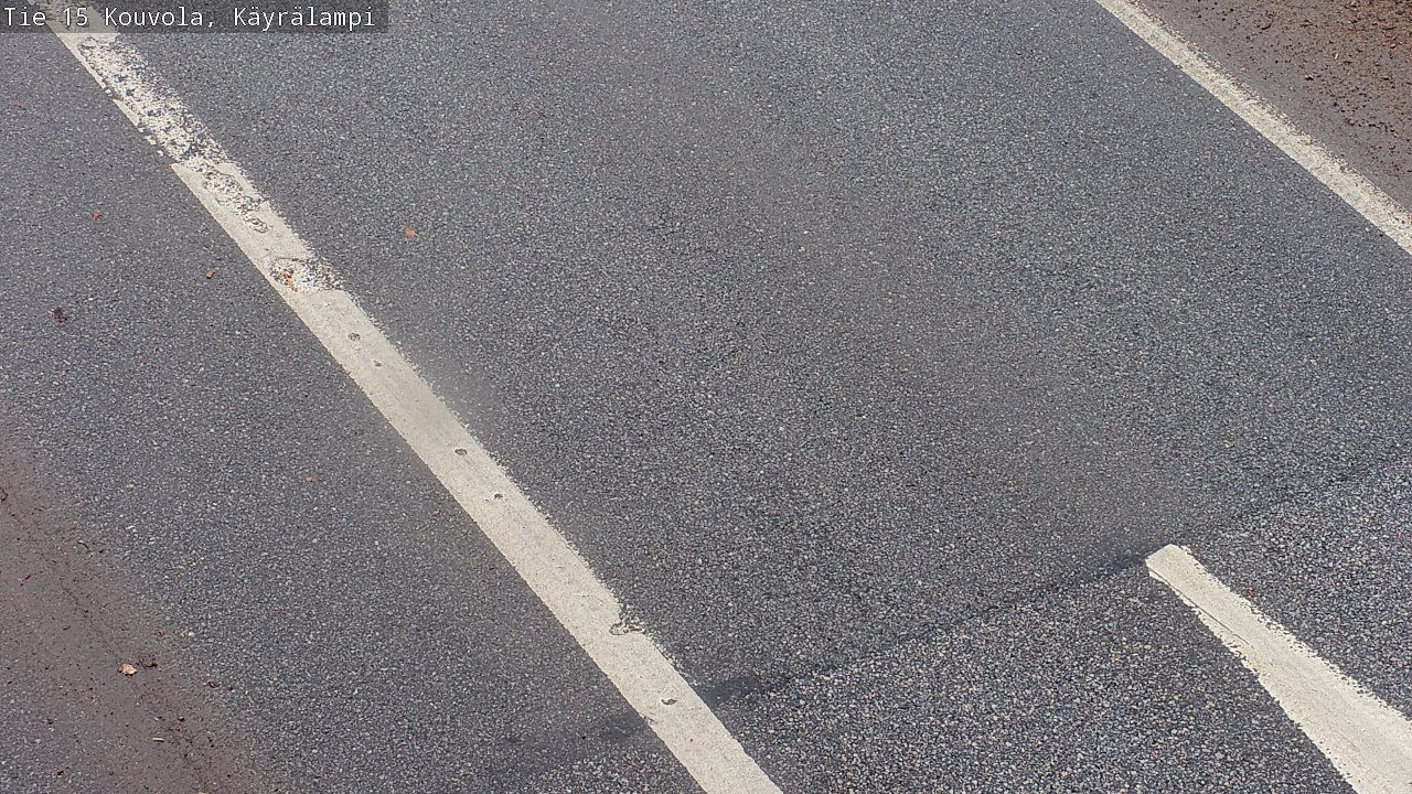 Weather Camera Image Väg 15 Kouvola, Käyrälampi, Kouvola, Kymenlaakso
