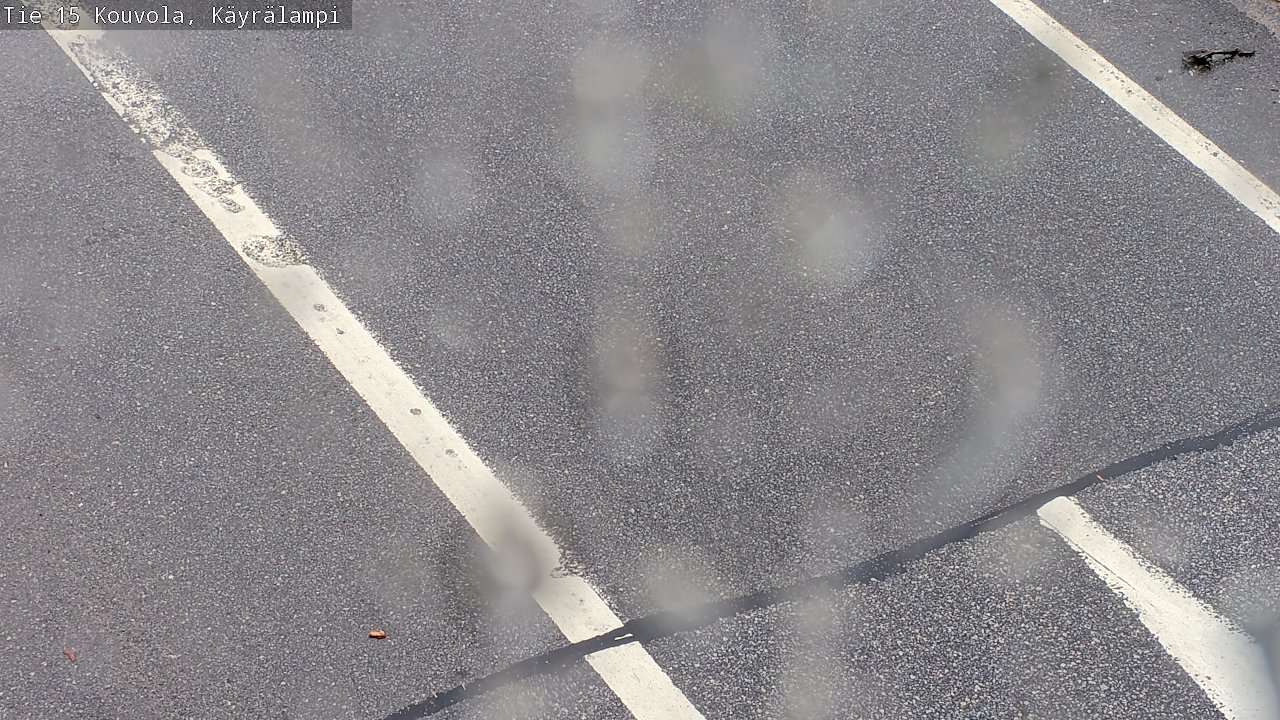 Weather Camera Image Road 15 Kouvola, Käyrälampi, Kouvola, Kymenlaakso