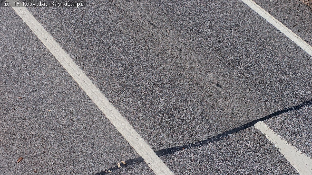 Weather Camera Image Road 15 Kouvola, Käyrälampi, Kouvola, Kymenlaakso