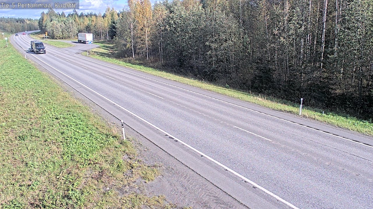 Kelikamerat Kuva Tie 5 Pertunmaa, Kuortti, Pertunmaa, Etelä-Savo