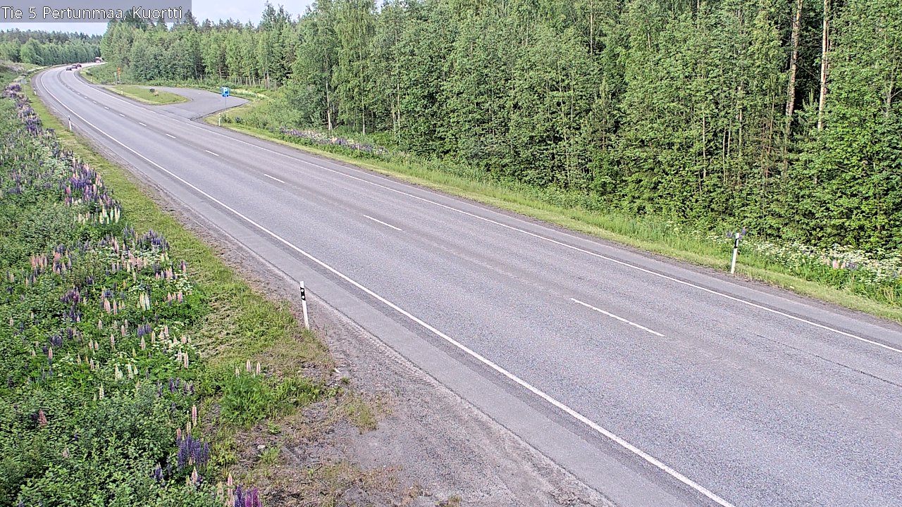 Kelikamerat Kuva Tie 5 Pertunmaa, Kuortti, Pertunmaa, Etelä-Savo