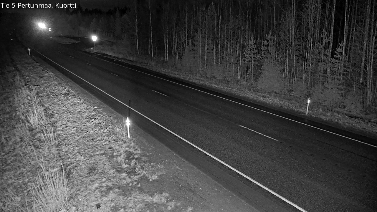 Weather Camera Image Road 5 Pertunmaa, Kuortti, Pertunmaa, Etelä-Savo