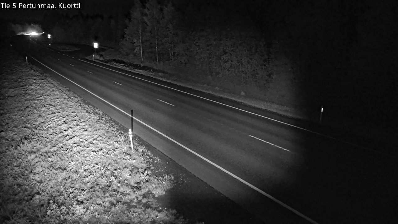 Weather Camera Image Väg 5 Pertunmaa, Kuortti, Pertunmaa, Etelä-Savo