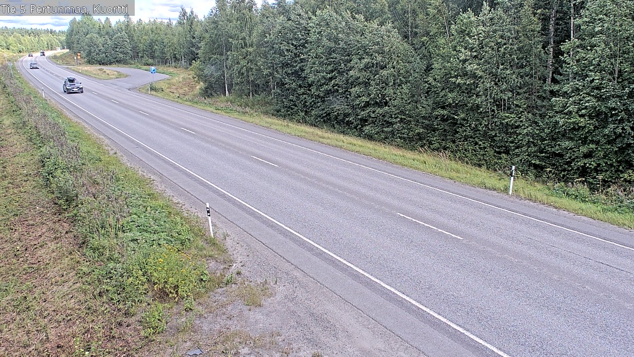 Kelikamerat Kuva Tie 5 Pertunmaa, Kuortti, Pertunmaa, Etelä-Savo