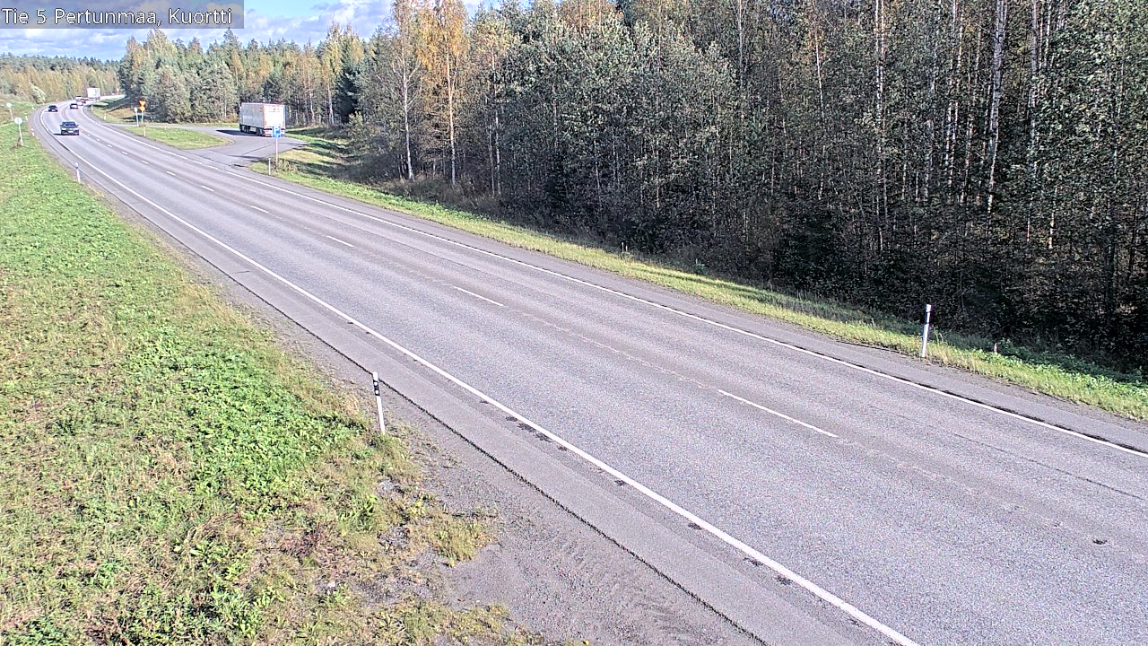 Kelikamerat Kuva Tie 5 Pertunmaa, Kuortti, Pertunmaa, Etelä-Savo