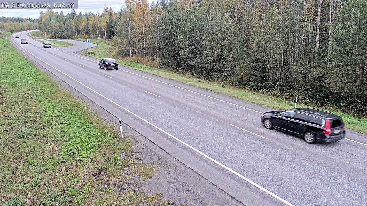 Weather Camera Image Road 5 Pertunmaa, Kuortti, Pertunmaa, Etelä-Savo
