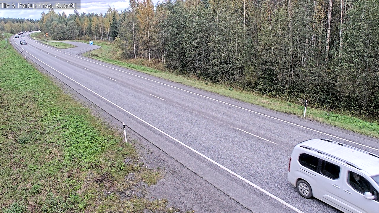 Weather Camera Image Road 5 Pertunmaa, Kuortti, Pertunmaa, Etelä-Savo