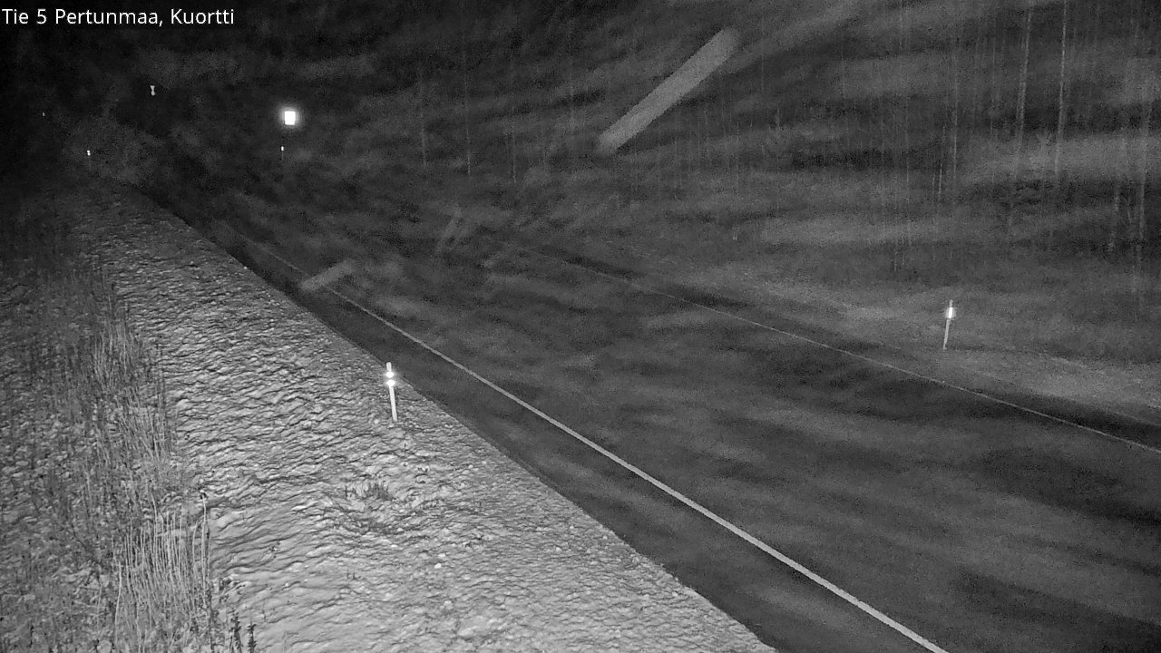 Weather Camera Image Väg 5 Pertunmaa, Kuortti, Pertunmaa, Etelä-Savo