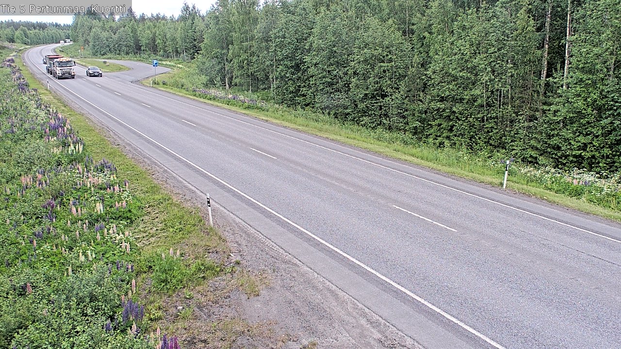 Kelikamerat Kuva Tie 5 Pertunmaa, Kuortti, Pertunmaa, Etelä-Savo