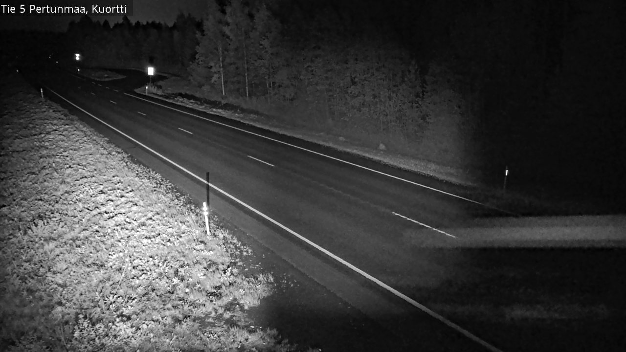 Weather Camera Image Väg 5 Pertunmaa, Kuortti, Pertunmaa, Etelä-Savo