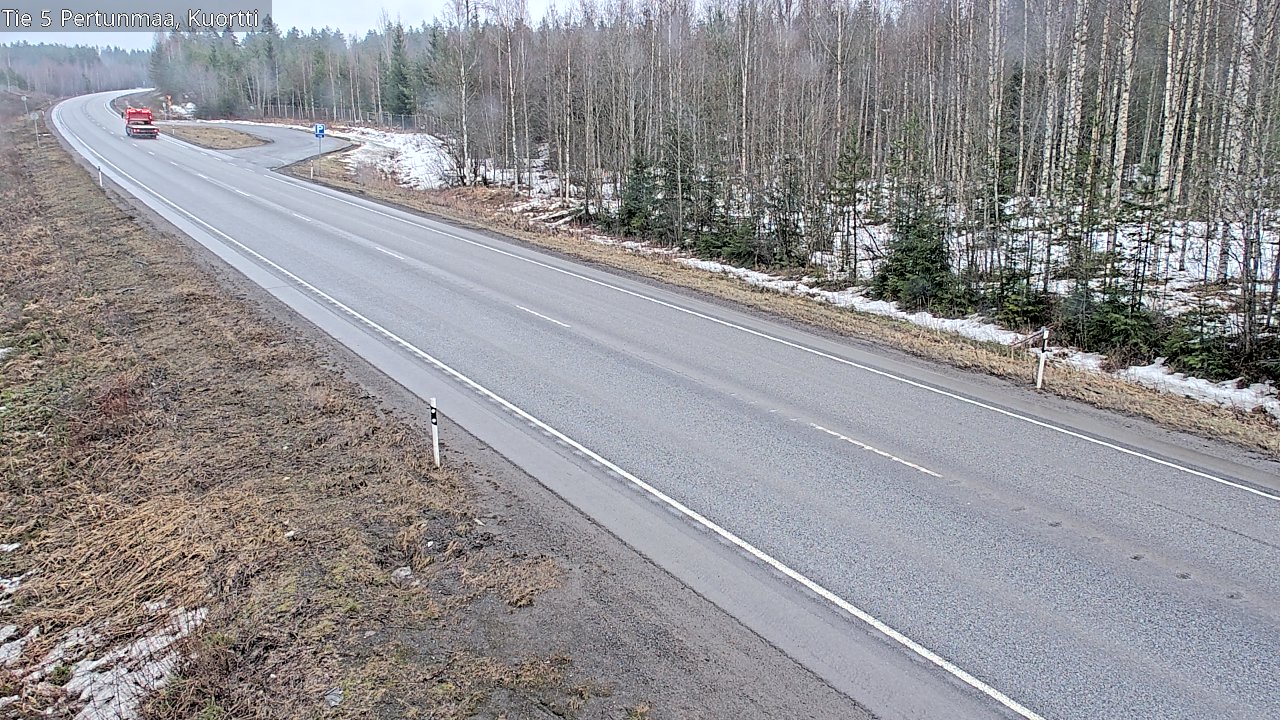 Weather Camera Image Road 5 Pertunmaa, Kuortti, Pertunmaa, Etelä-Savo