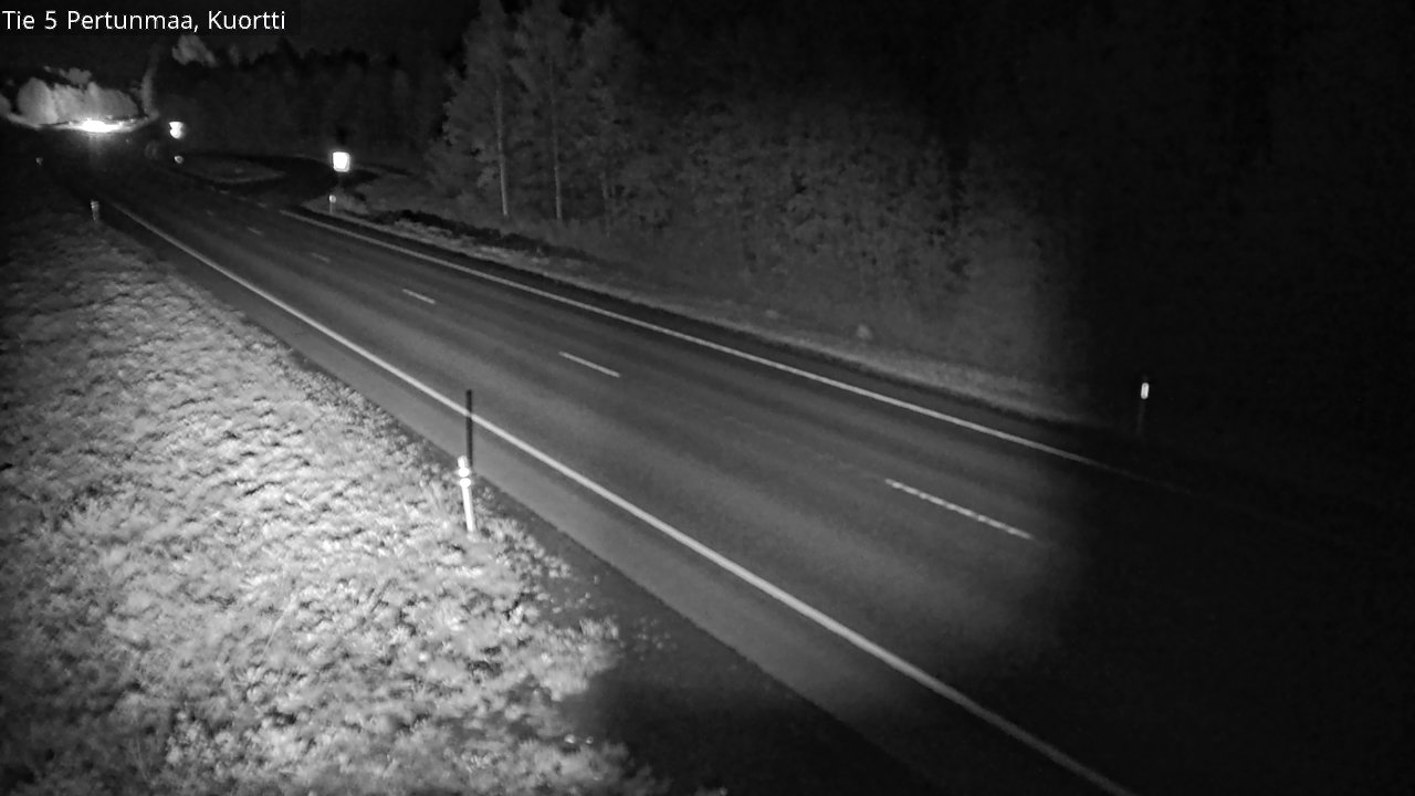 Weather Camera Image Väg 5 Pertunmaa, Kuortti, Pertunmaa, Etelä-Savo