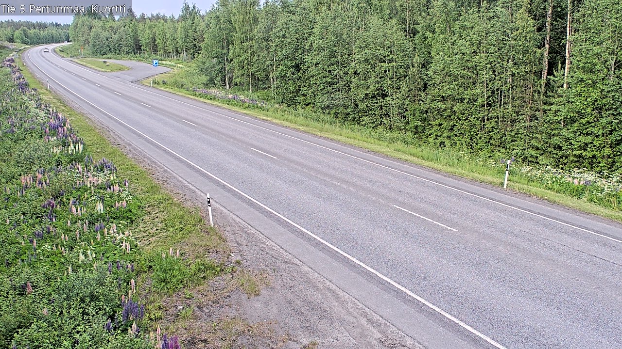 Kelikamerat Kuva Tie 5 Pertunmaa, Kuortti, Pertunmaa, Etelä-Savo