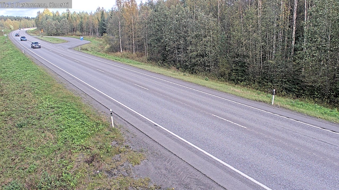 Weather Camera Image Road 5 Pertunmaa, Kuortti, Pertunmaa, Etelä-Savo