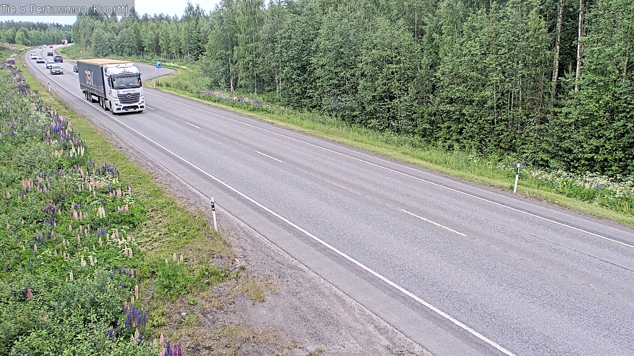 Kelikamerat Kuva Tie 5 Pertunmaa, Kuortti, Pertunmaa, Etelä-Savo