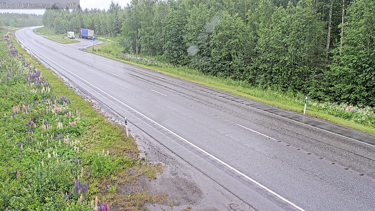 Kelikamerat Kuva Tie 5 Pertunmaa, Kuortti, Pertunmaa, Etelä-Savo