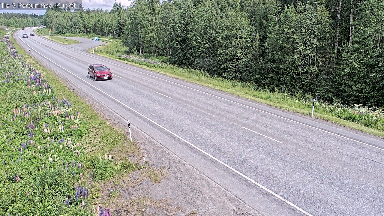Kelikamerat Kuva Tie 5 Pertunmaa, Kuortti, Pertunmaa, Etelä-Savo