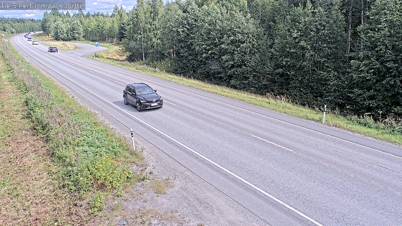 Kelikamerat Kuva Tie 5 Pertunmaa, Kuortti, Pertunmaa, Etelä-Savo