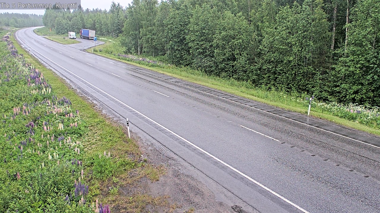 Kelikamerat Kuva Tie 5 Pertunmaa, Kuortti, Pertunmaa, Etelä-Savo