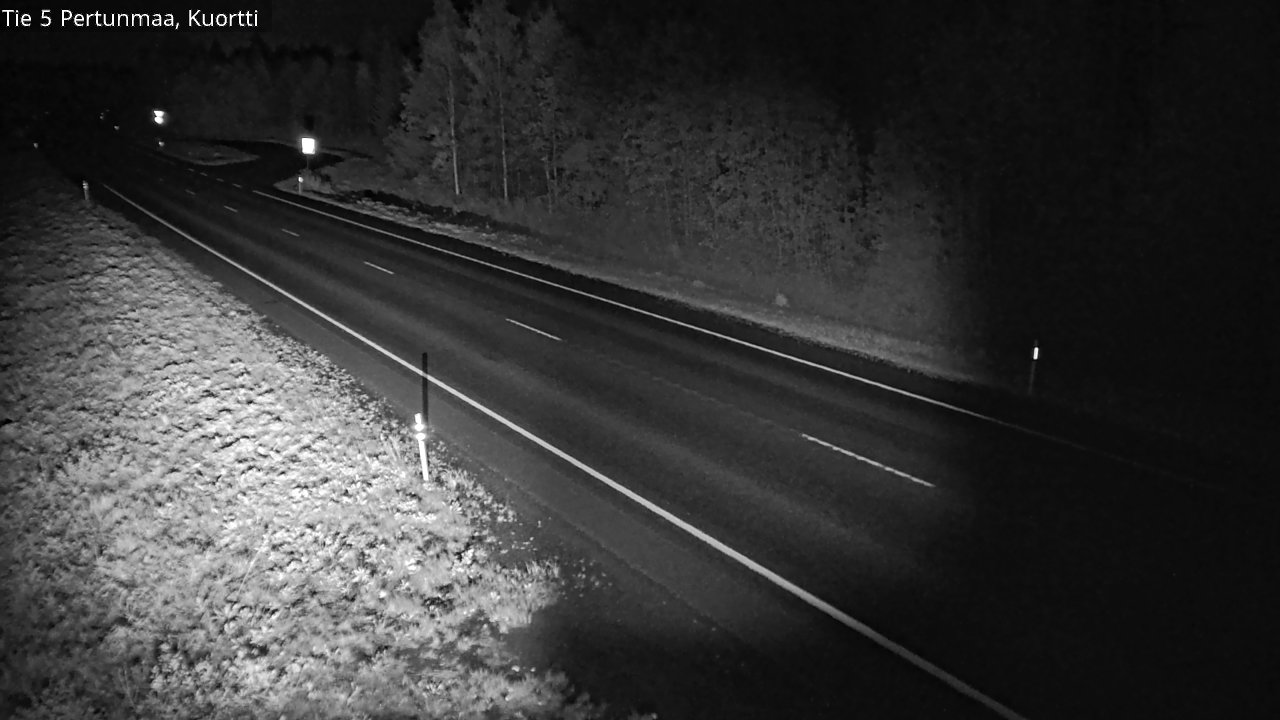 Weather Camera Image Väg 5 Pertunmaa, Kuortti, Pertunmaa, Etelä-Savo