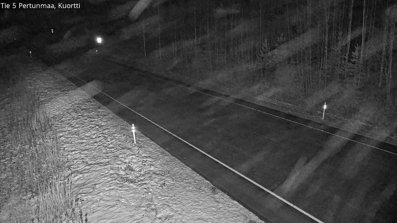 Weather Camera Image Väg 5 Pertunmaa, Kuortti, Pertunmaa, Etelä-Savo
