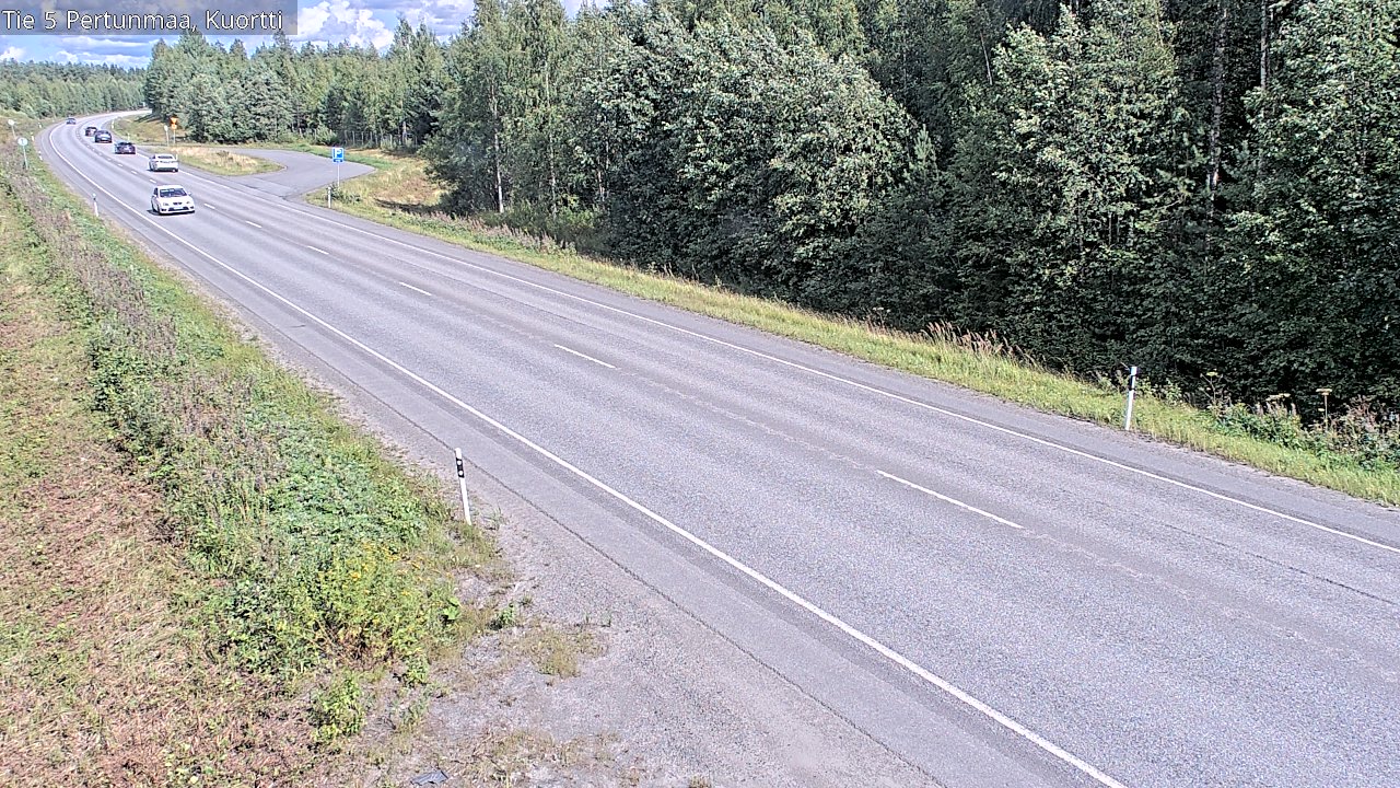 Kelikamerat Kuva Tie 5 Pertunmaa, Kuortti, Pertunmaa, Etelä-Savo