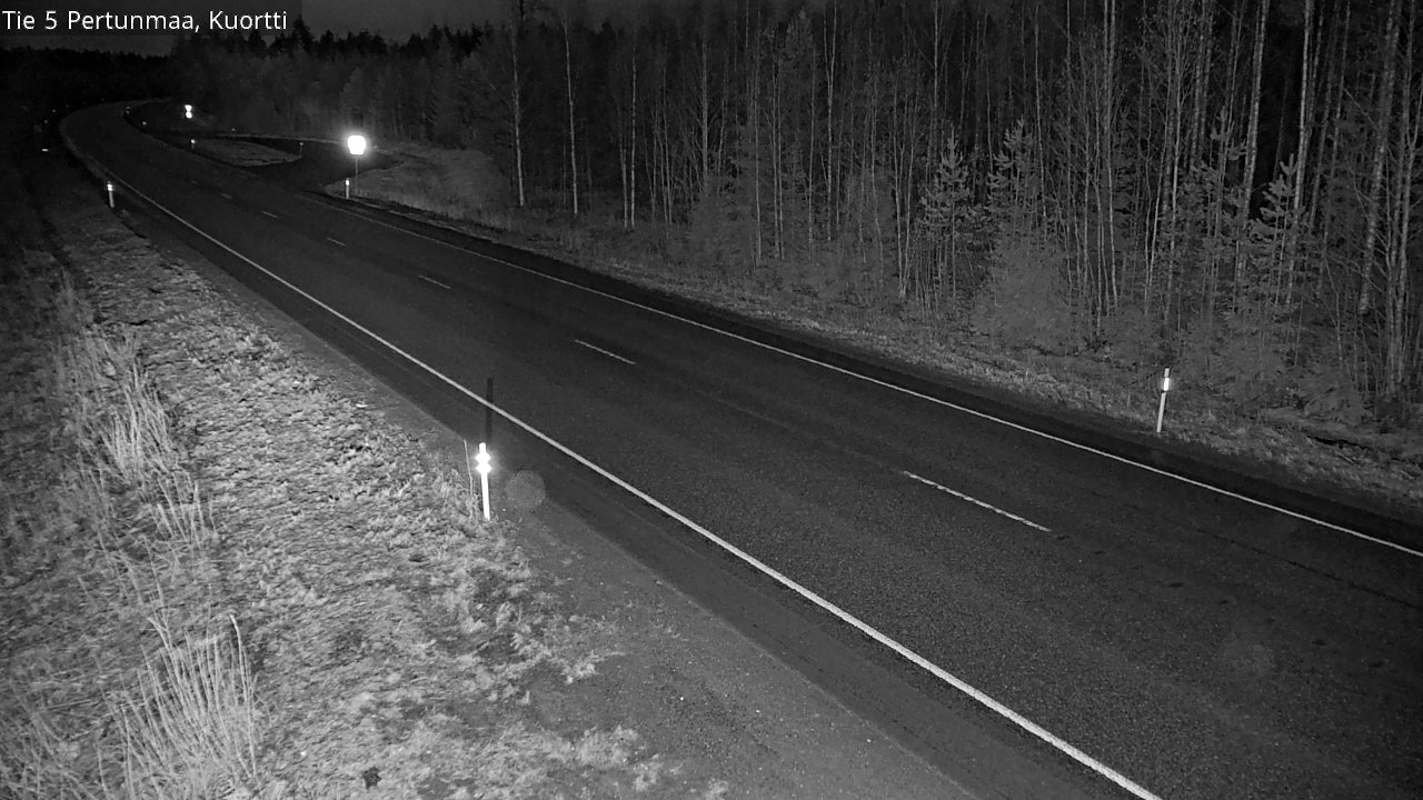 Weather Camera Image Road 5 Pertunmaa, Kuortti, Pertunmaa, Etelä-Savo