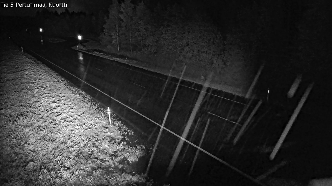 Weather Camera Image Väg 5 Pertunmaa, Kuortti, Pertunmaa, Etelä-Savo