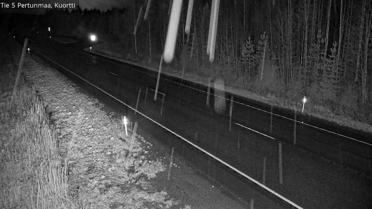 Weather Camera Image Road 5 Pertunmaa, Kuortti, Pertunmaa, Etelä-Savo
