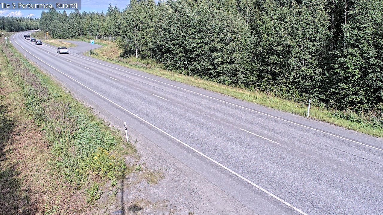 Kelikamerat Kuva Tie 5 Pertunmaa, Kuortti, Pertunmaa, Etelä-Savo