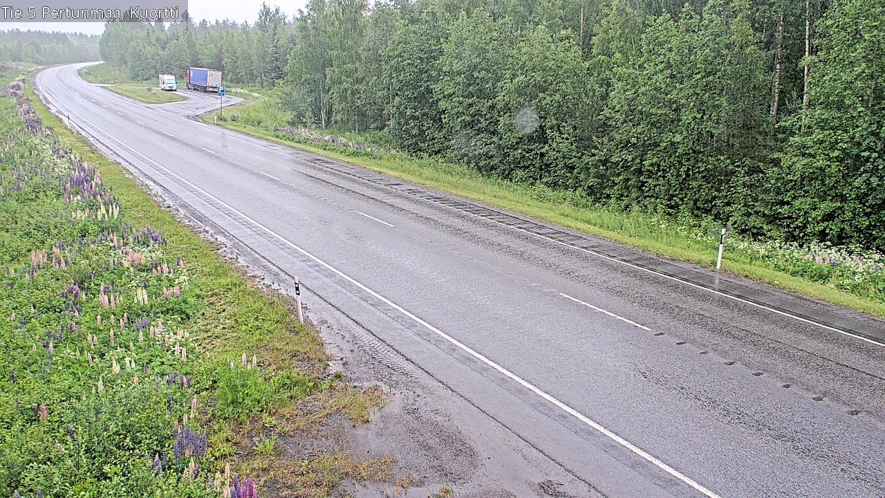 Kelikamerat Kuva Tie 5 Pertunmaa, Kuortti, Pertunmaa, Etelä-Savo