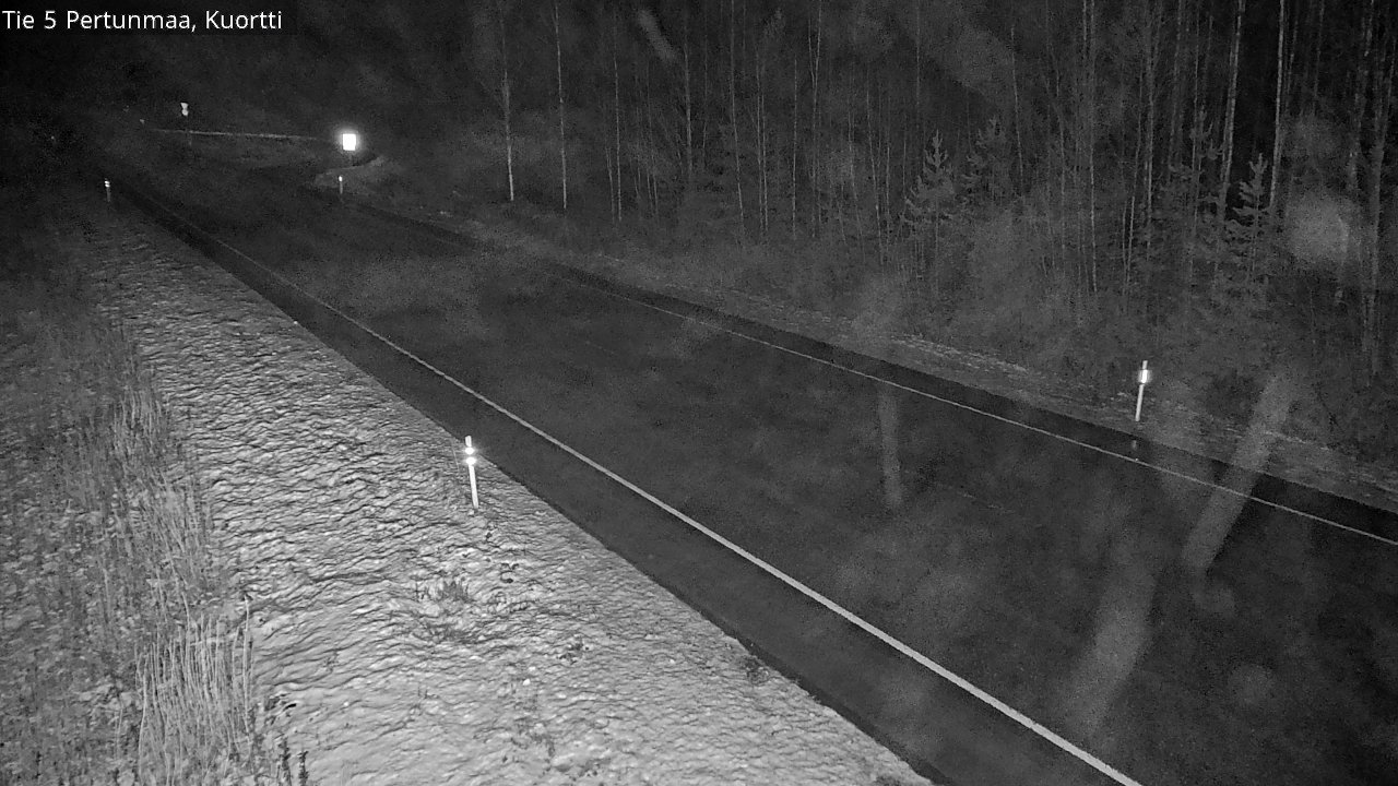 Weather Camera Image Väg 5 Pertunmaa, Kuortti, Pertunmaa, Etelä-Savo