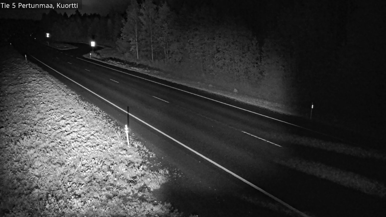 Weather Camera Image Väg 5 Pertunmaa, Kuortti, Pertunmaa, Etelä-Savo