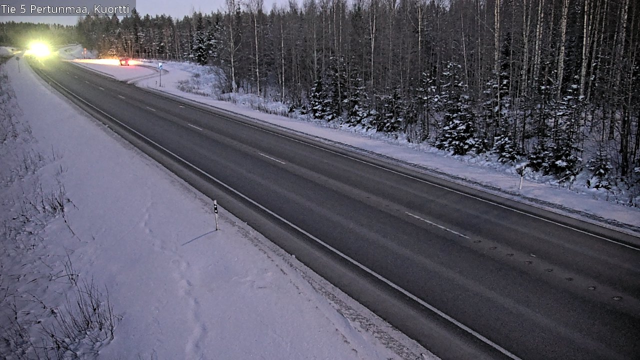 Kelikamerat Kuva Tie 5 Pertunmaa, Kuortti, Pertunmaa, Etelä-Savo