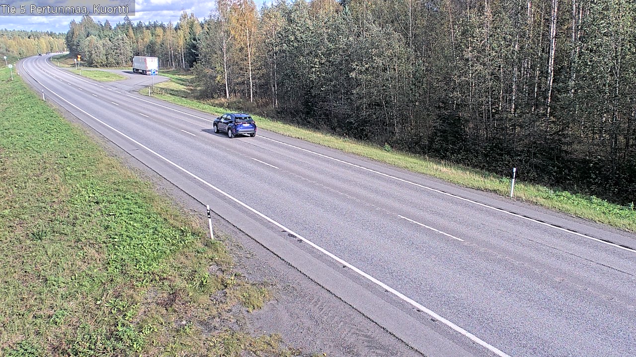 Kelikamerat Kuva Tie 5 Pertunmaa, Kuortti, Pertunmaa, Etelä-Savo