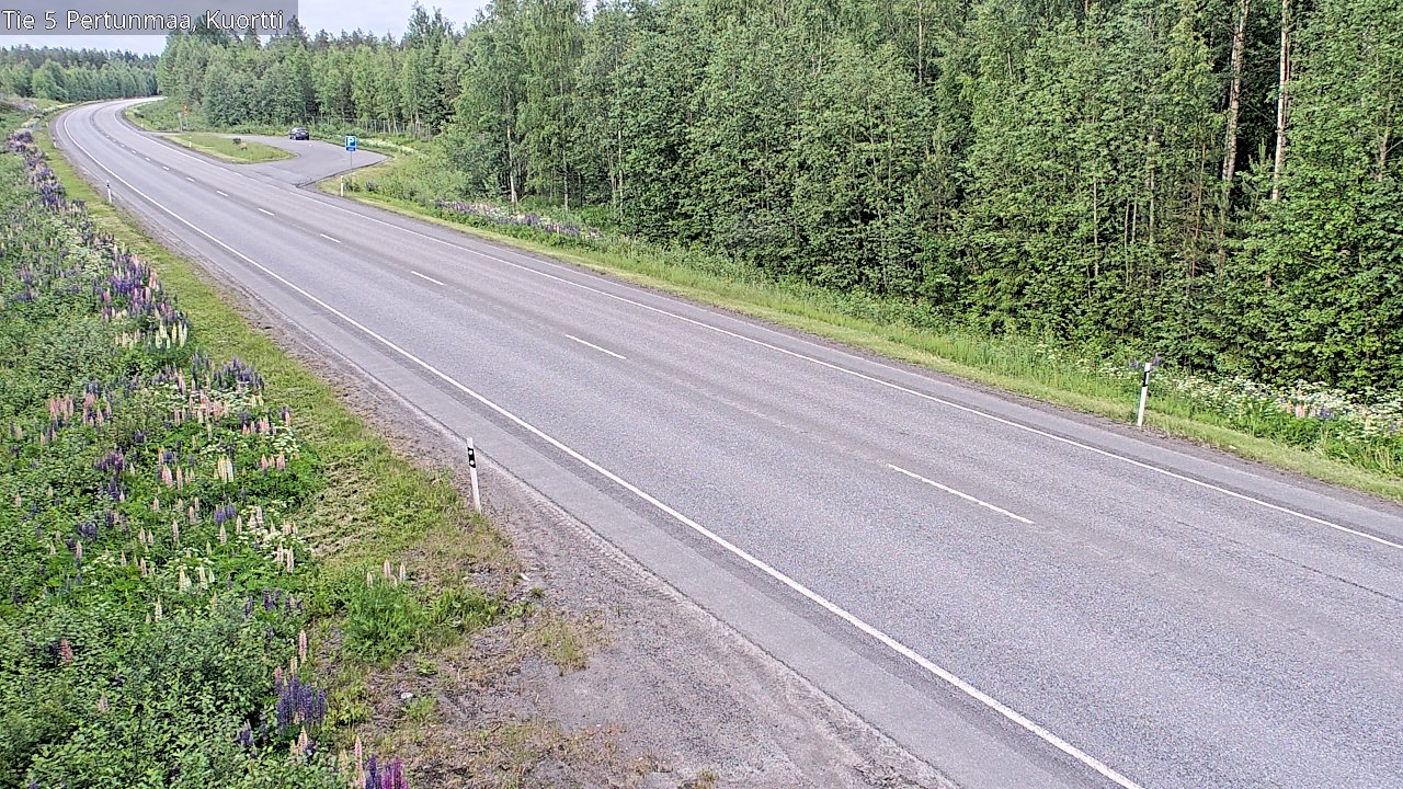 Kelikamerat Kuva Tie 5 Pertunmaa, Kuortti, Pertunmaa, Etelä-Savo