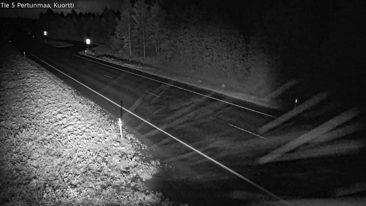 Weather Camera Image Väg 5 Pertunmaa, Kuortti, Pertunmaa, Etelä-Savo