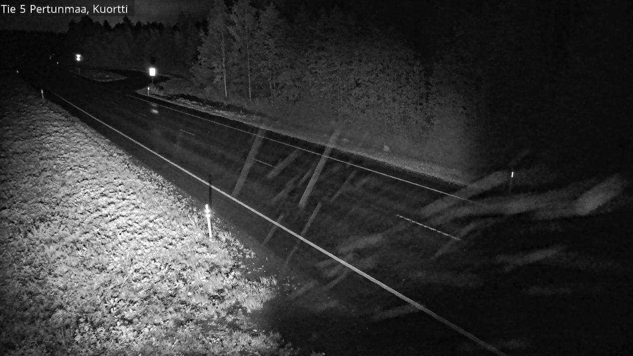 Weather Camera Image Väg 5 Pertunmaa, Kuortti, Pertunmaa, Etelä-Savo