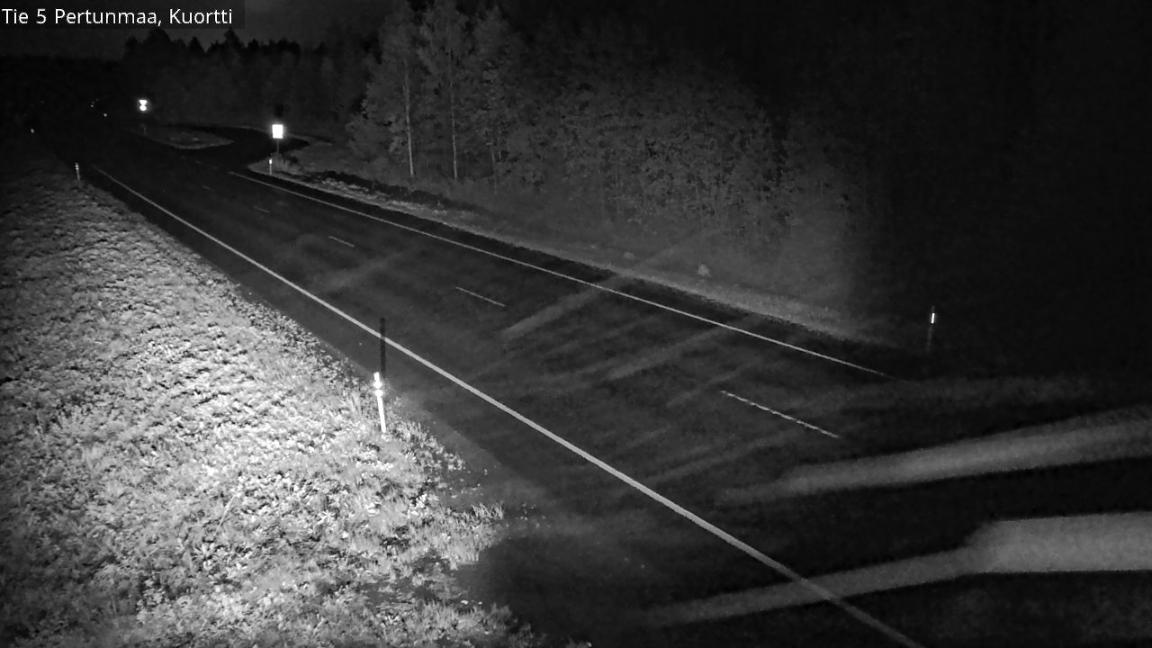 Weather Camera Image Väg 5 Pertunmaa, Kuortti, Pertunmaa, Etelä-Savo