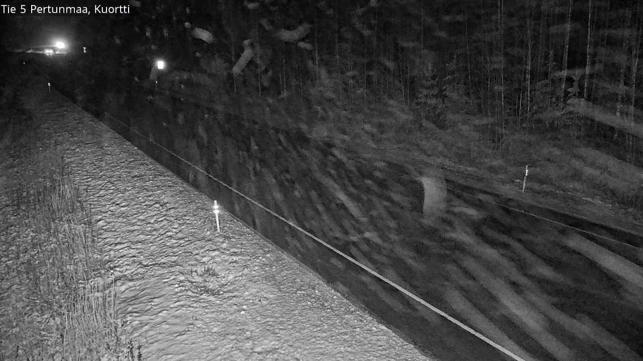 Weather Camera Image Väg 5 Pertunmaa, Kuortti, Pertunmaa, Etelä-Savo