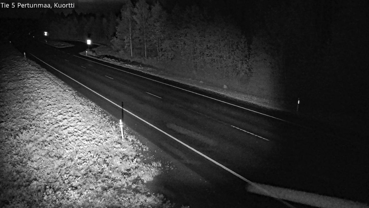 Weather Camera Image Väg 5 Pertunmaa, Kuortti, Pertunmaa, Etelä-Savo