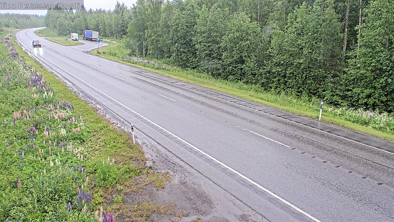 Kelikamerat Kuva Tie 5 Pertunmaa, Kuortti, Pertunmaa, Etelä-Savo