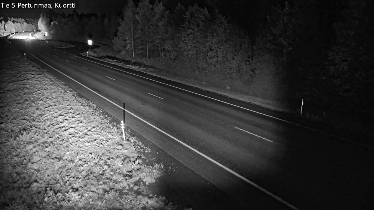Weather Camera Image Väg 5 Pertunmaa, Kuortti, Pertunmaa, Etelä-Savo
