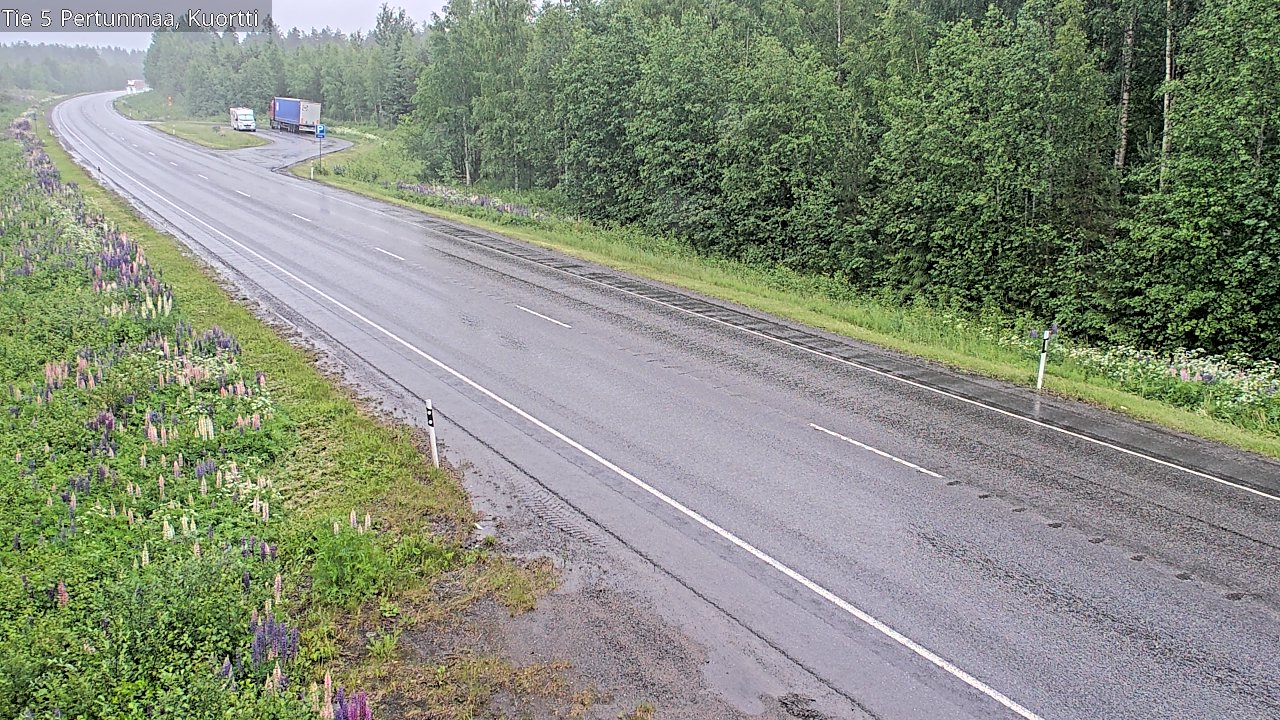 Kelikamerat Kuva Tie 5 Pertunmaa, Kuortti, Pertunmaa, Etelä-Savo
