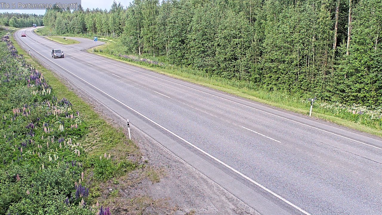 Kelikamerat Kuva Tie 5 Pertunmaa, Kuortti, Pertunmaa, Etelä-Savo