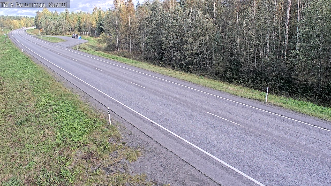 Weather Camera Image Road 5 Pertunmaa, Kuortti, Pertunmaa, Etelä-Savo