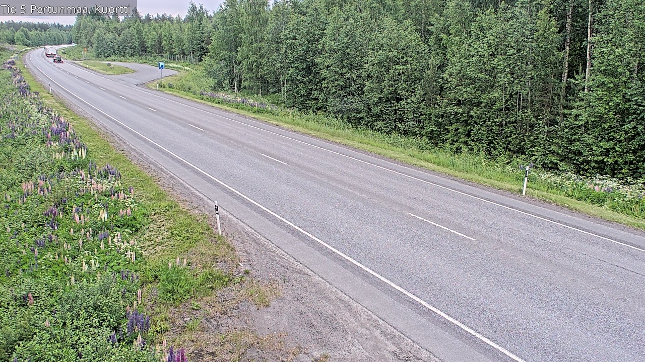 Kelikamerat Kuva Tie 5 Pertunmaa, Kuortti, Pertunmaa, Etelä-Savo