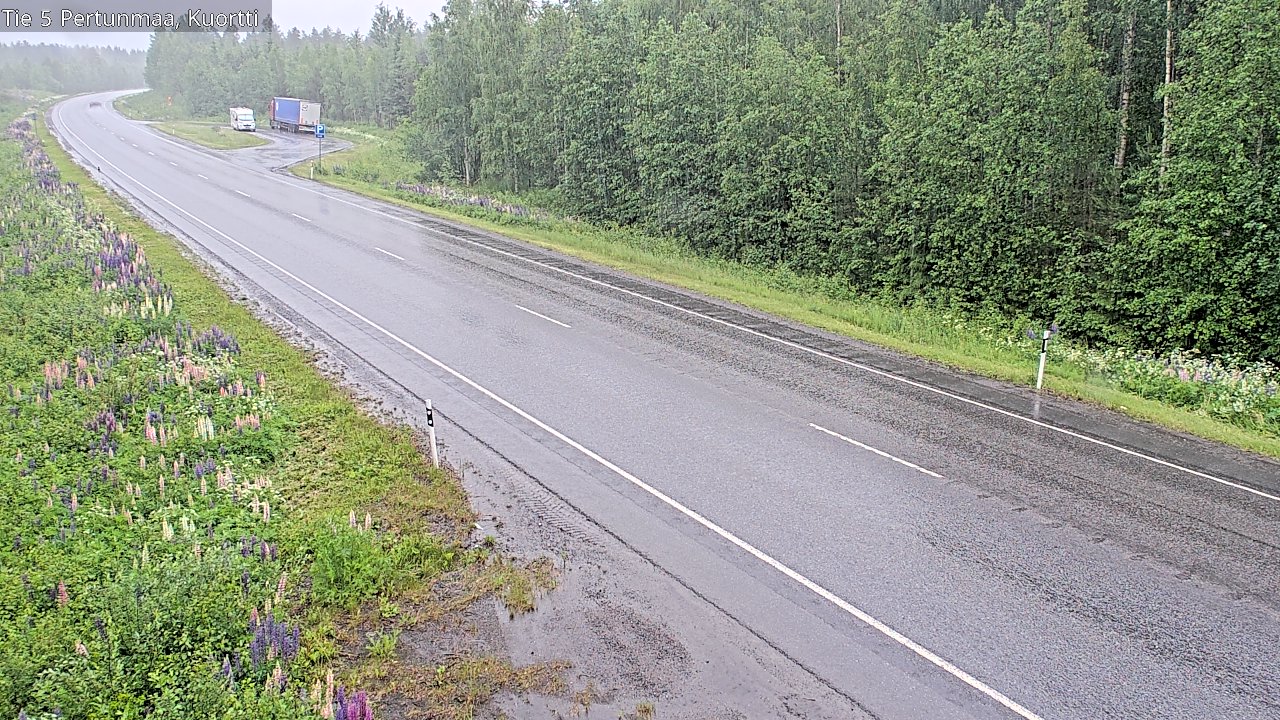 Kelikamerat Kuva Tie 5 Pertunmaa, Kuortti, Pertunmaa, Etelä-Savo